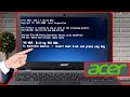 No bootable device Acer -- insert boot disk and press any key on Notebook Acer Windows 10, 8