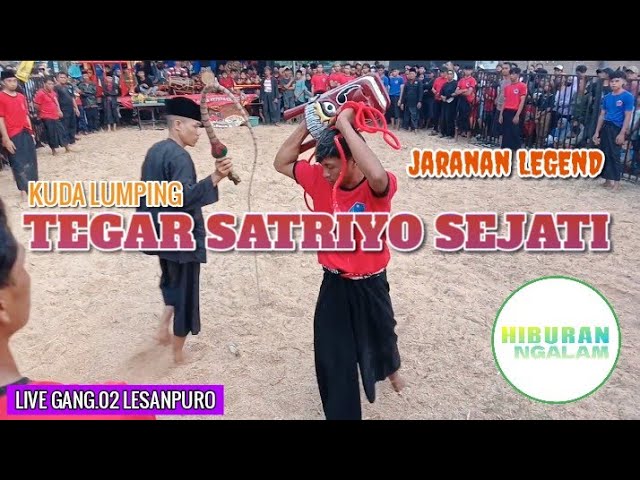 Kuda Lumping Legend TEGAR SATRIYO SEJATI FULL KALAPAN SERU... class=