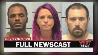 ARRESTS IN MULTIPLE MURDER CASES IN HICKORY METRO, I-77 SHOOTING | WHKY Full News, Mon. 7/27/26