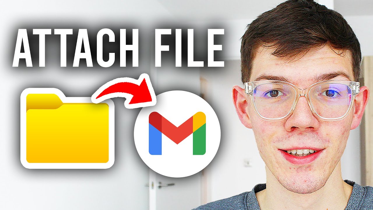 How To Attach Files To Email In Gmail - Step By Step - YouTube