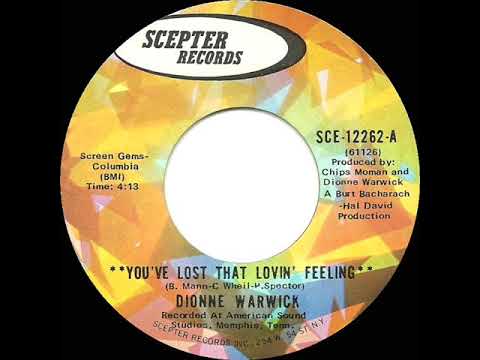 1969 HITS ARCHIVE: You’ve Lost That Lovin’ Feeling - Dionne Warwick (mono 45)