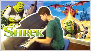 Shrek Theme (Fairytale) - (Piano Cover) видео