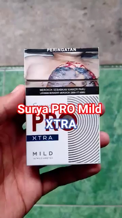 Surya PRO Mild XTRA, rasanya GG banget 😎 mantap euyy #gudanggaram #surya #promild #xtra