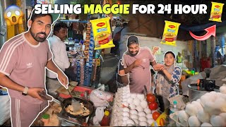 24 Hrs Omelette/Maggie Wala For A Day 😱 CHALLENGE - Mummy ne Bhut Mara 🥹