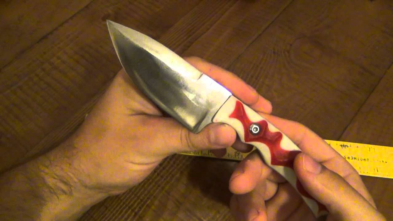 Custom Knife Review : Gavkoo Fixed Blade "Fighting Toothpick"