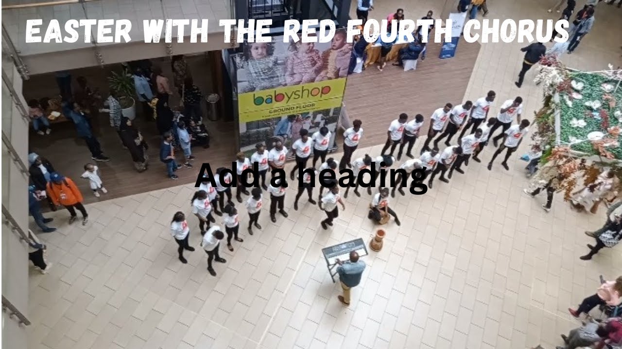EASTER HOLIDAY AT SARIT CENTER WITH THE RED FOURTH CHORUS YouTube
