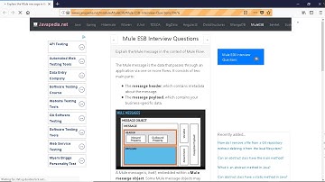 Explain the Mule message in the context of Mule Flow. | javapedia.net