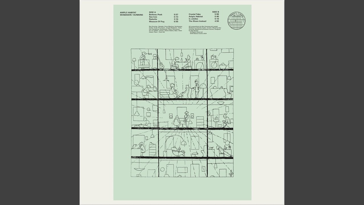 Shabason / Gunning // Ample Habitat LP – Tobira Records