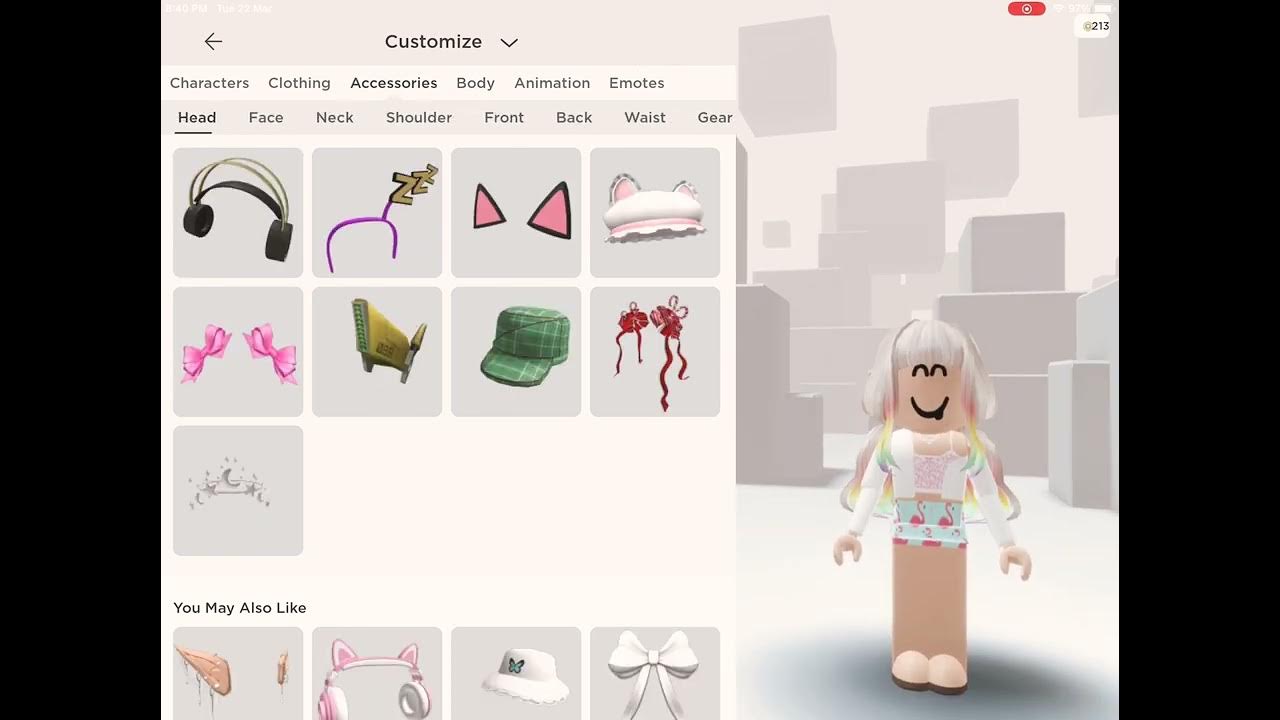 ✰ making a easy roblox avatar ✰ Total: 105 robux!! 💘💘 #fyp #roblox #