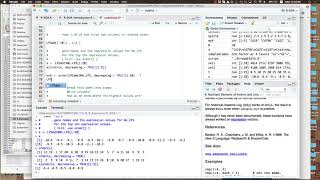 Exploratory Analysis of Biological Data using R Session 3