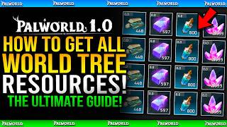 How To Get Mythical Wood, Paloxite Ore, World Tree Holy Water & More in Palworld 1.0