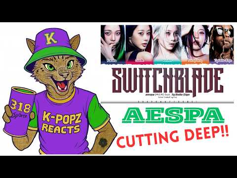 This Collab Goes HARD!! AESPA - Switchblade Reaction!!