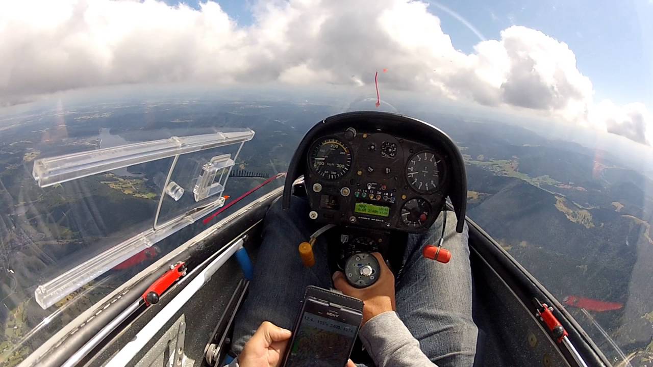 Akaflieg Köln Fliegerlager - Schwarzwald Tour mit der LS1f und Popometer