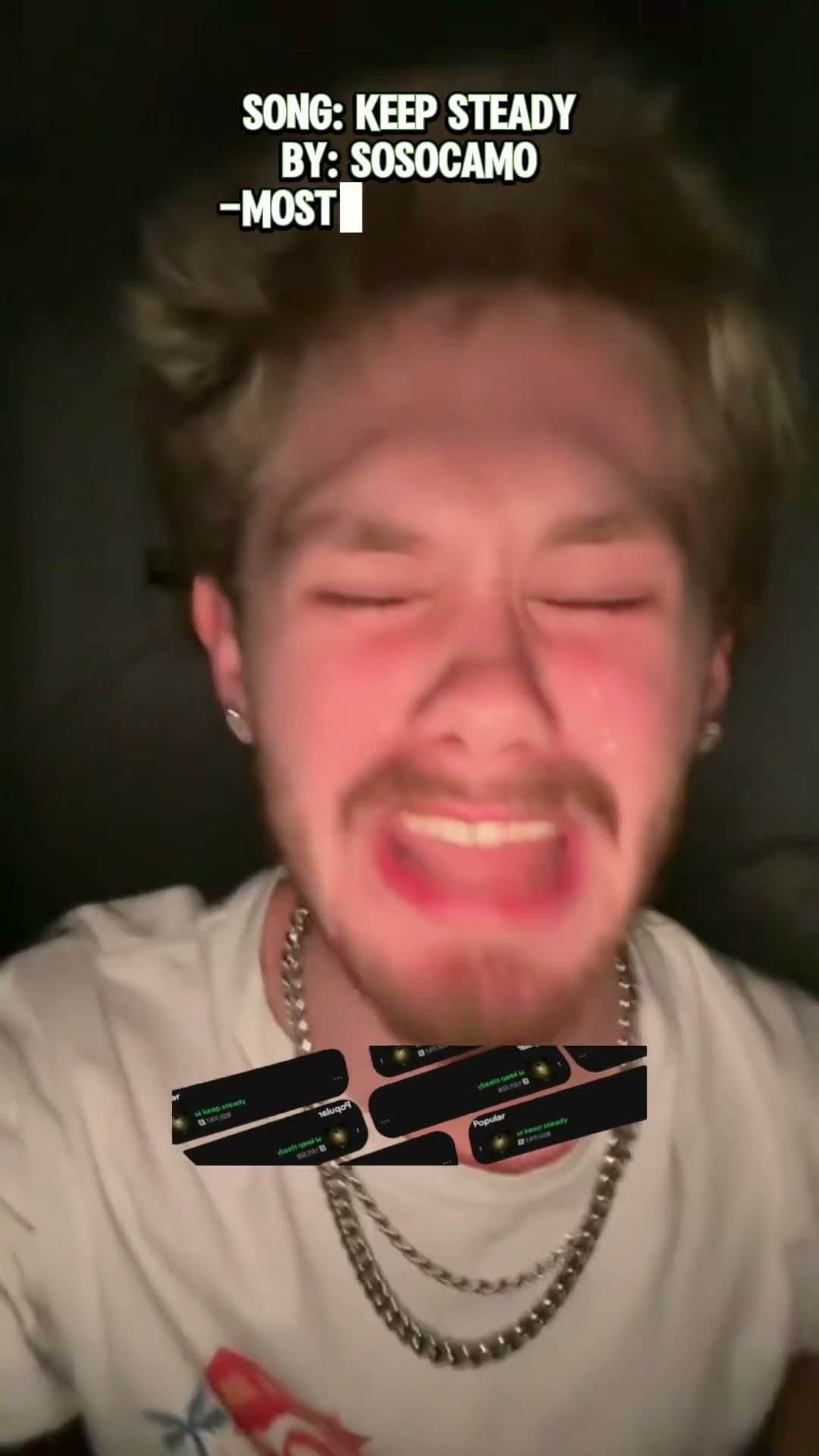 A mix of Playboi Carti and funky beats has sosocamo ready blow up in 2025! Cant gatekeep around me!