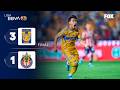 TIGRES 3-1 CHIVAS | RESUMEN | IDA CUARTOS DE FINAL | CLAUSURA 2026