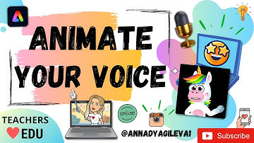 Adobe Express. Animate your voice. Talking animation.