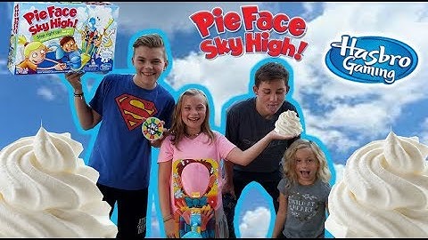 We Challenge You To PIE FACE SKY HIGH!!