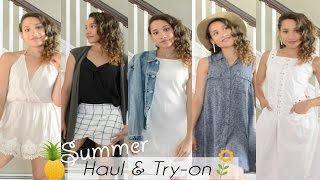 Summer 2016 TRY-ON Clothing Haul! {Ralph Lauren, Urban Outfitters, GoJane, SheIn, JustFab}