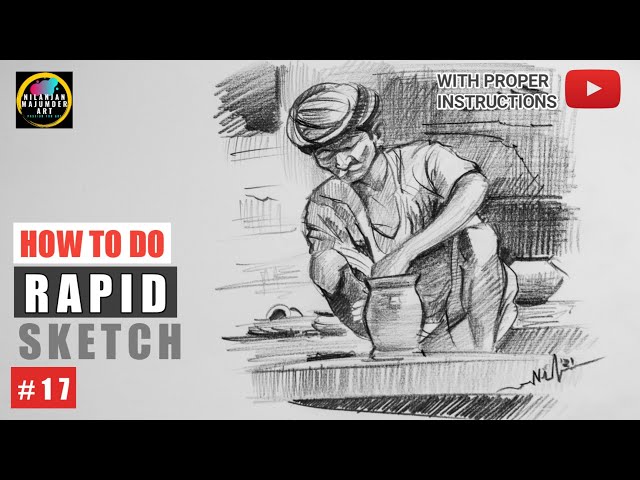 How To Do Rapid Sketch // Human Figure Drawing Tutorial - YouTube
