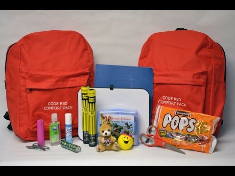 Code Red Comfort Pack - Idea to help Teachers in a School Lockdown