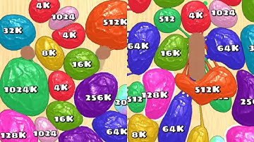 Blob Merge 3D 2048 Gameplay Android Walkthrough #anirok #2048 #blob #marge #gameplay#ball