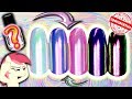 HOW TO APPLY CHROME POWDER ON REGULAR NAIL POLISH! Secret Ingredient! Mermaid/Unicorn Nail Art Nails