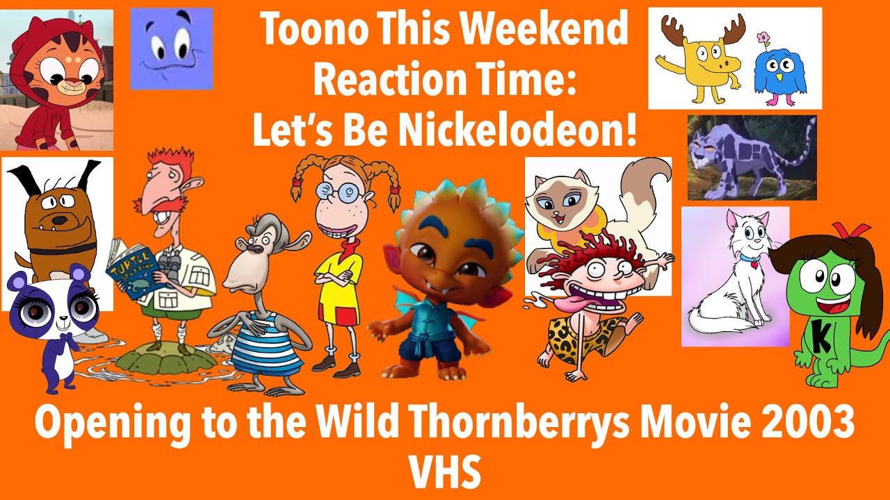 Toono This Weekend Reaction Time: Let's Be Nickelodeon: Opening to