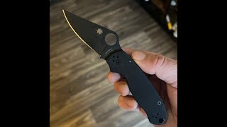 Knife Sharpening - Spyderco Para 3