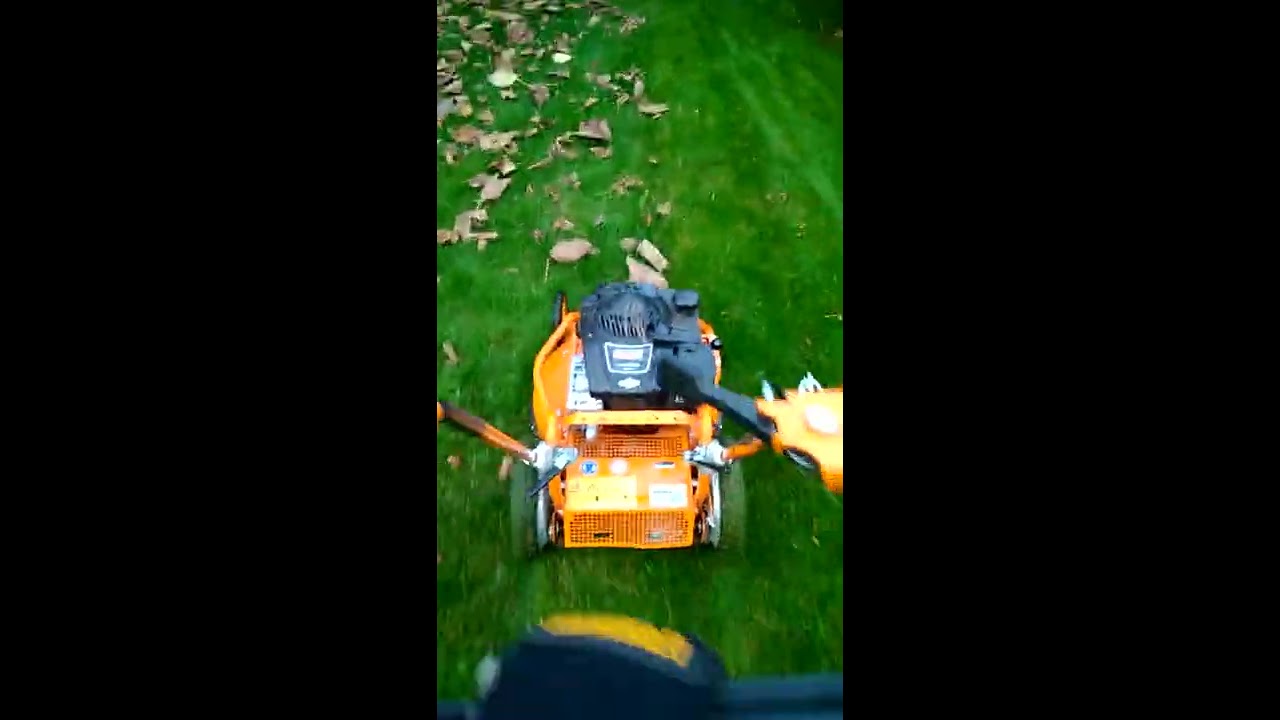  мульчирования на газонокосилке As Motor AS510 - YouTube