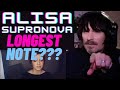 PRO SINGER'S first REACTION to Алиса Супронова/Alisa Supronova - Моя струна/My string