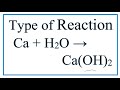 Chemical Reactions and Ionic Charges