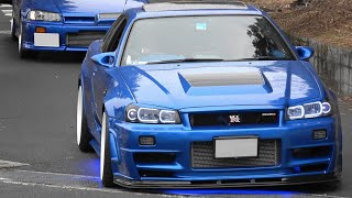 R34スカイライン祭り 2023 会場内移動 R34 SKYLINE FESTIVAL