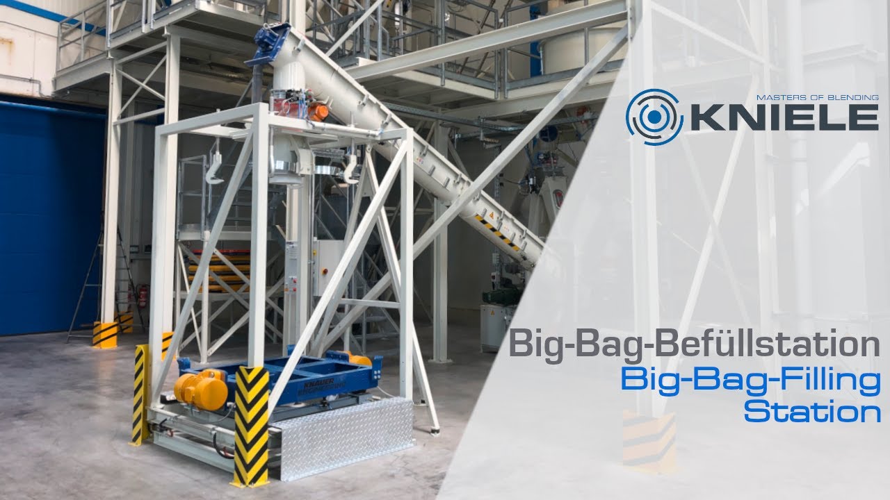 KNIELE Big-Bag-Befüllstation / KNIELE Big-Bag-Filling Station