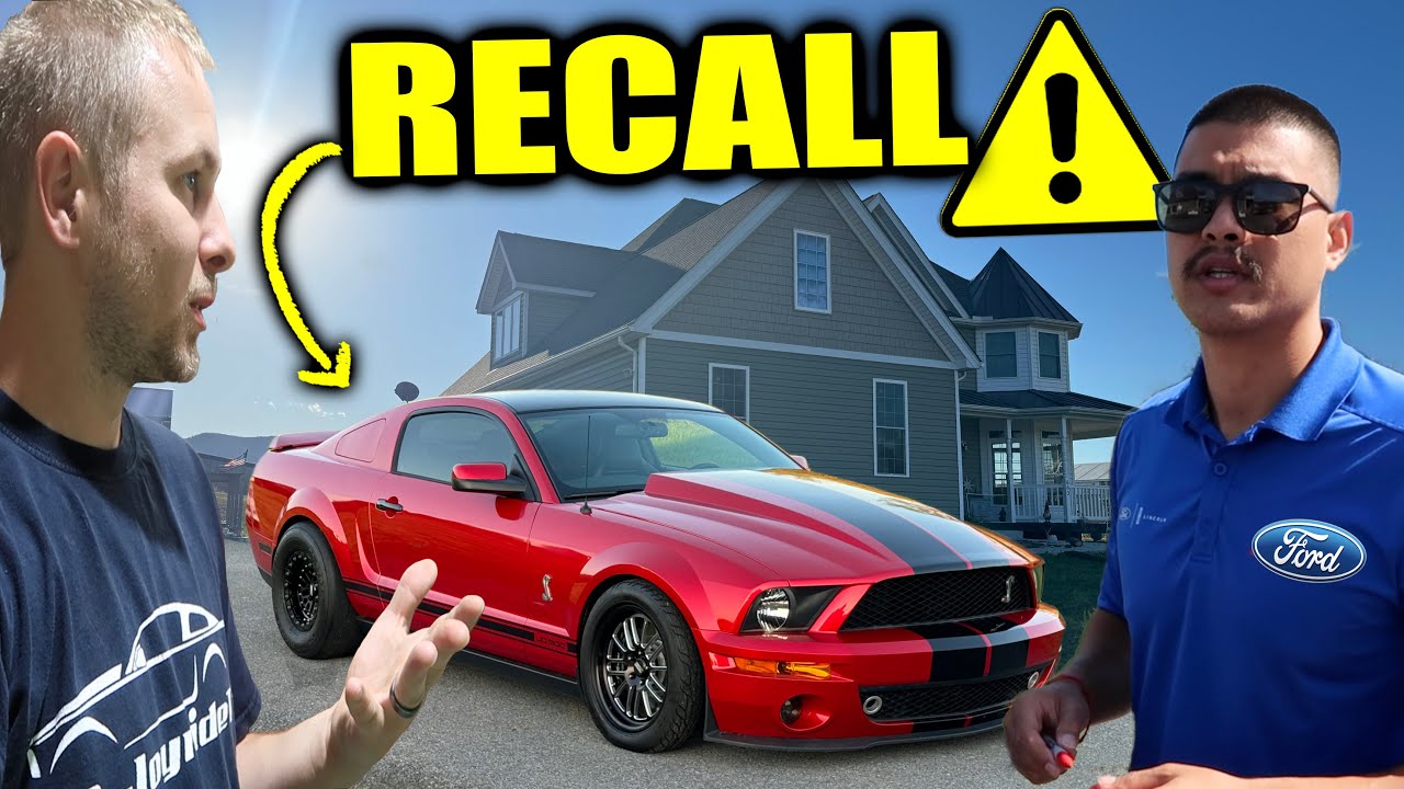 Компания FORD прислала ко мне домой кого-то, чтобы ОТОЗВАТЬ мой Mustang