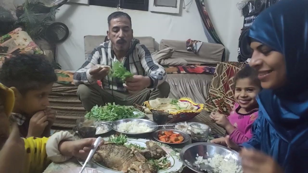 تعالوا شوفوا لي اللمه دي 13 يوم رمضان كل سنه وانتم طيبين يا حبايبي احلى لمه من عند ام ادم🌙🌟👌