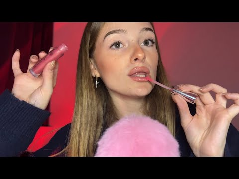 ASMR: BRUITS DE BOUCHE EN CLOSE UP ET VISUEL👄 (hand movements & mouth sounds)