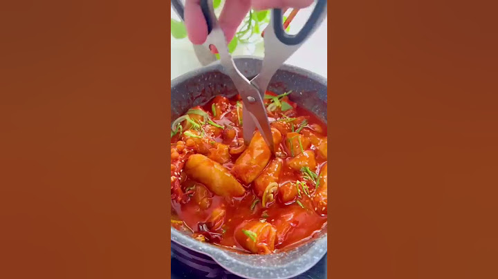 Làm tokbokki bằng bánh tráng | Bon đây nè #Shorts