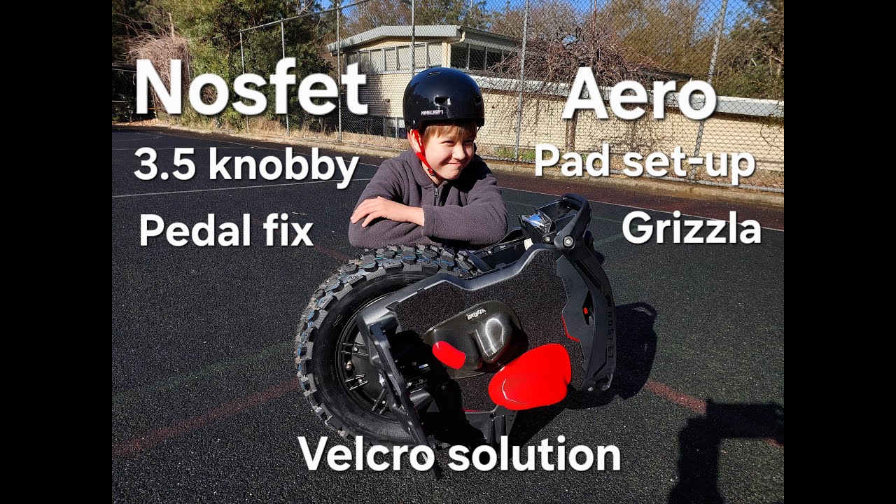 Power Pads Gyroroue Nosfet Aero Et Roue 16 Pouces | GS