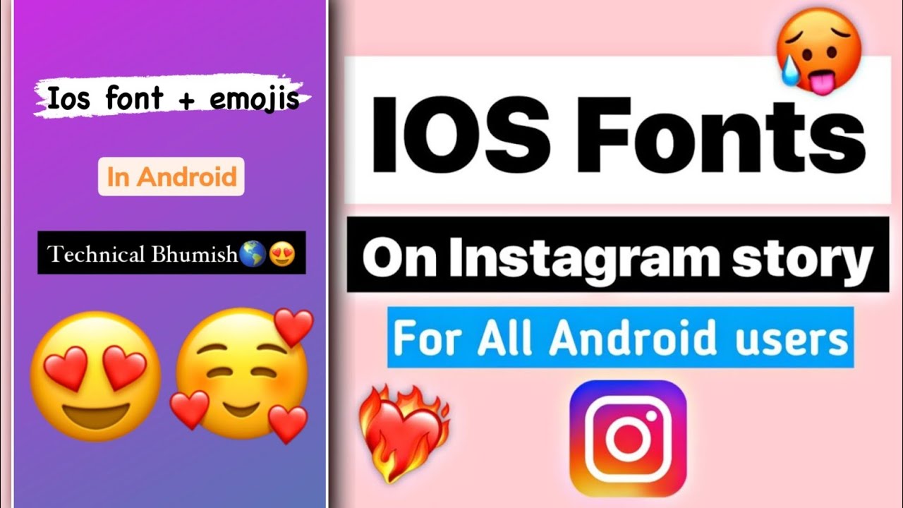 iOS Fonts On Android Instagram: “Không cần sở hữu iPhone, bạn vẫn có thể sử dụng những kiểu font độc đáo của iOS để viết chữ trên Instagram. Dễ dàng cài đặt và sử dụng, iOS Fonts On Android Instagram sẽ giúp bạn tạo tiêu đề và caption độc đáo hơn bao giờ hết!”
