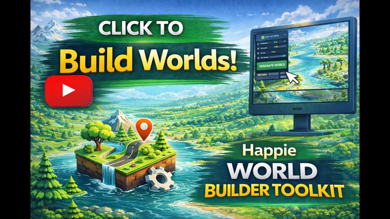 Create FULL Game Worlds in Seconds (Unity World Generator Tool) - YouTube