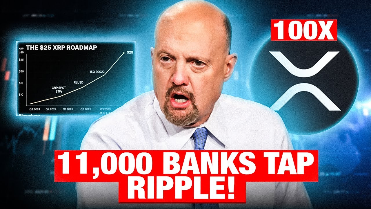 XRP: RIPPLE подключается к 11 000 банков SWIFT, крипто-ETF выводит средства!