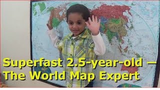 Superfast 2 5-year-old The World Map Expert