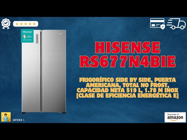 Frigorífico Hisense Americano Side By Side RS650N4AC2