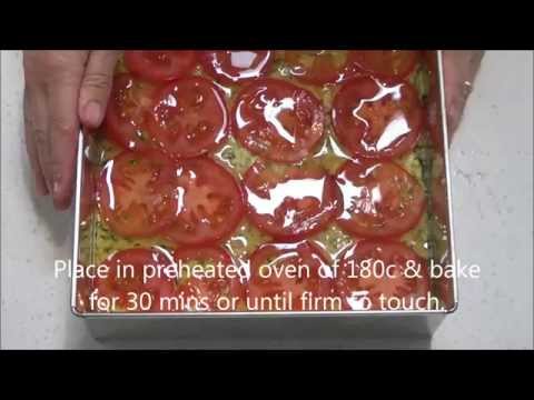 Zucchini Slice With Tomato-11-08-2015