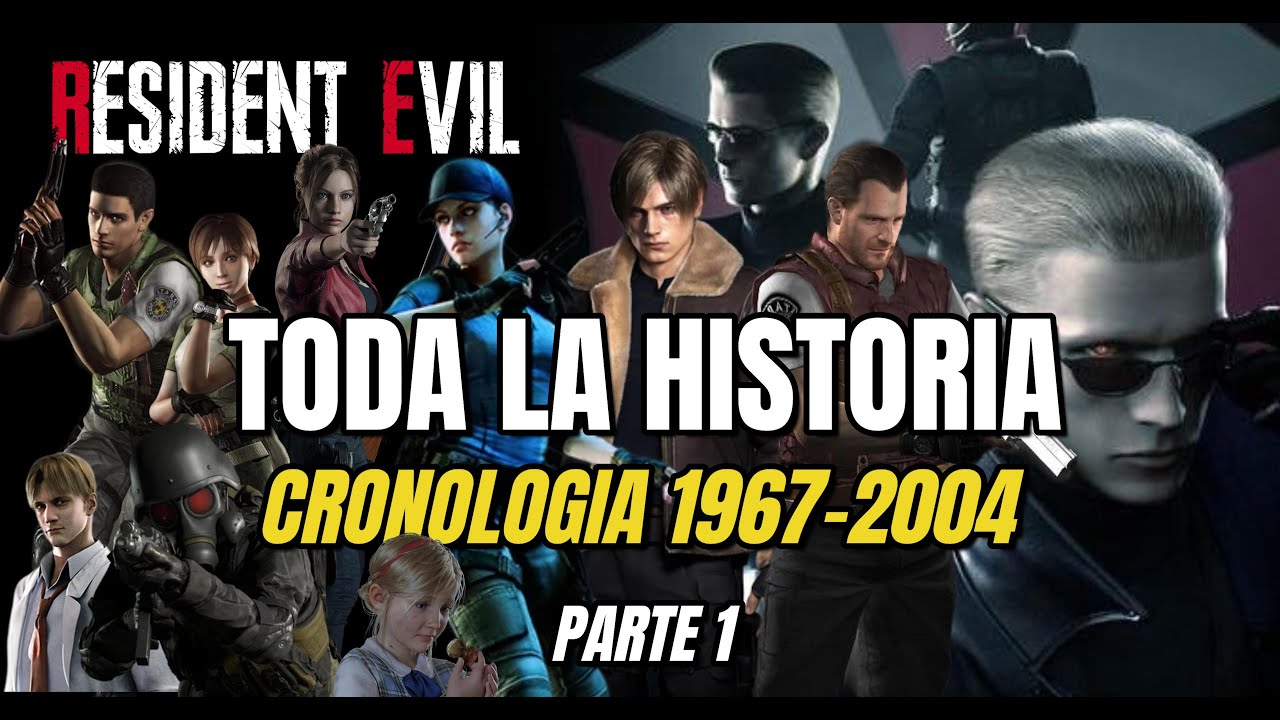 Toda la Historia de Resident Evil - 1967-2004 Cronología completa
