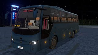 Temsa md9 tual to Banda aech bus simulator ultimate Indonesia map iOS/android gameplay  screenshot 5