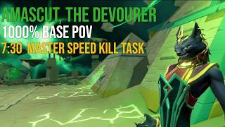 Amascut, the Devourer 7:30 Master Task Speed Kill | Combat Achievements