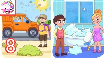 Dop 5 Delete One Part Game Level 401-450 Walkthrough Gameplay Part 8 |