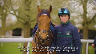 Bow Echo pre Guineas Gallop | George Boughey Racing