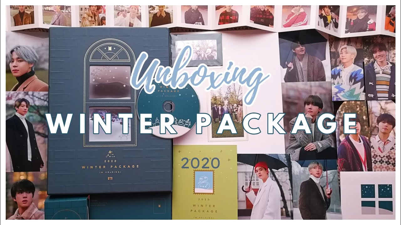 Unboxing] BTS WINTER PACKAGE in Helsinki 2020 ❀ Español ❀ - YouTube